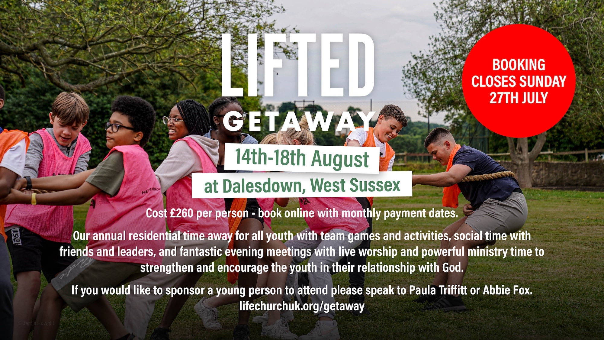 Lifted Gateway 14th-18th August 2025